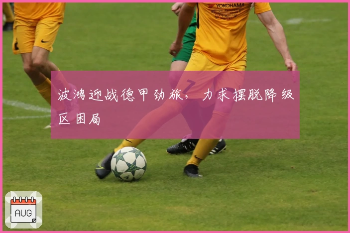 波鸿迎战德甲劲旅，力求摆脱降级区困局