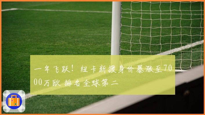 一年飞跃！纽卡新援身价暴涨至7000万欧 排名全球第二